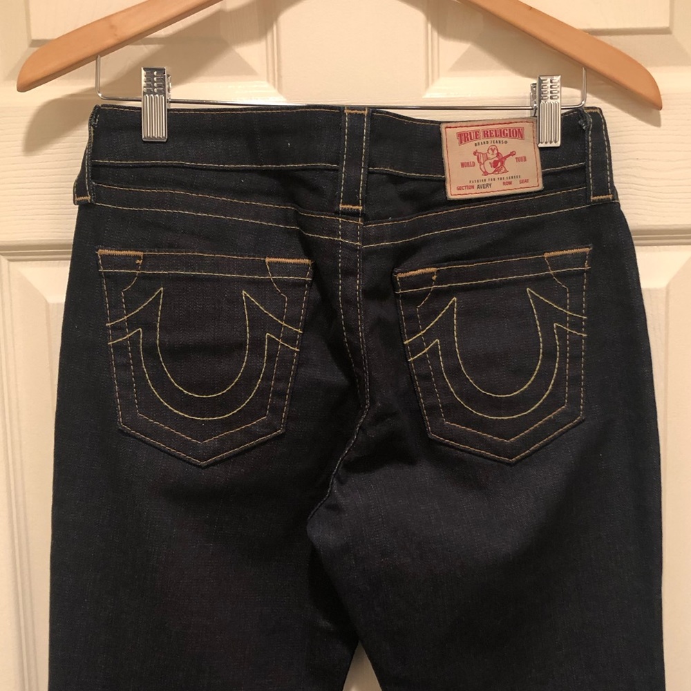 True Religion Avery Dark Wash Jeans Size 27